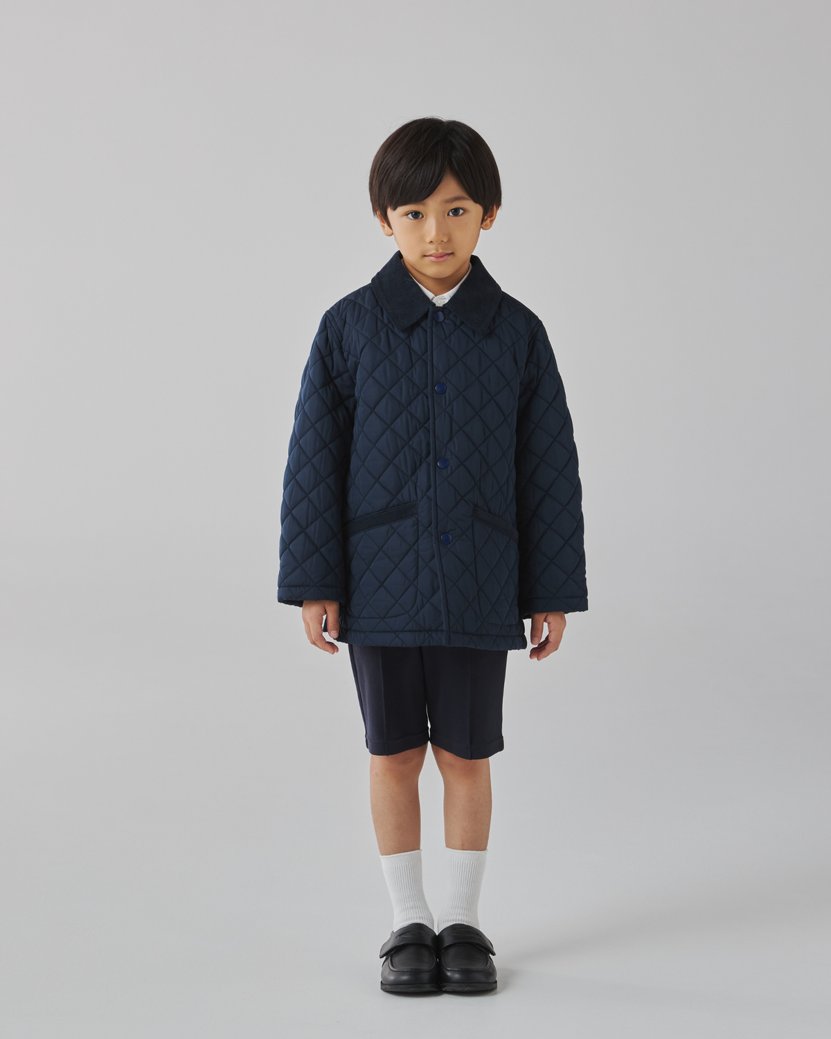 男の子 キルティングコート
