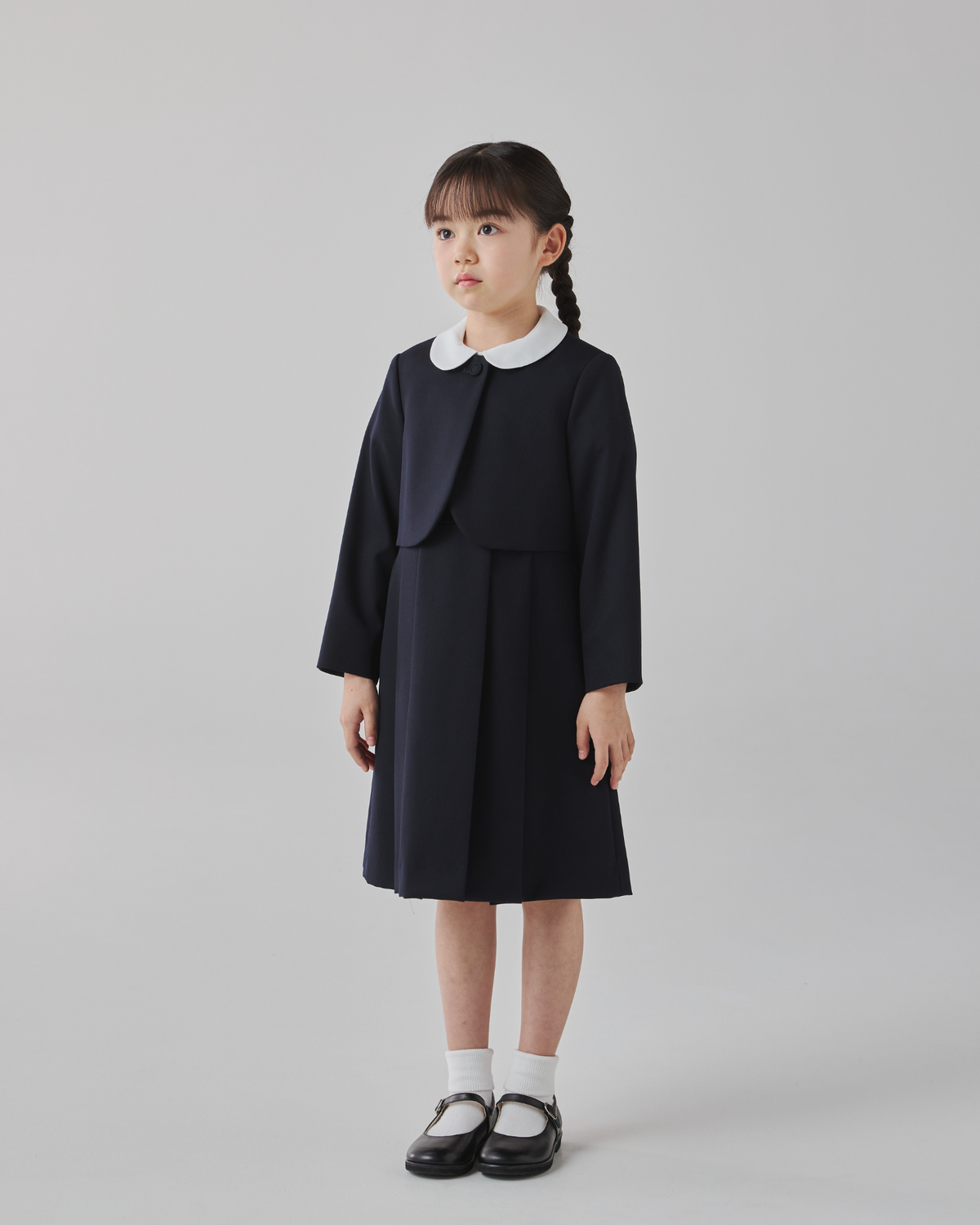 お受験・面接用 ウール ボレロ