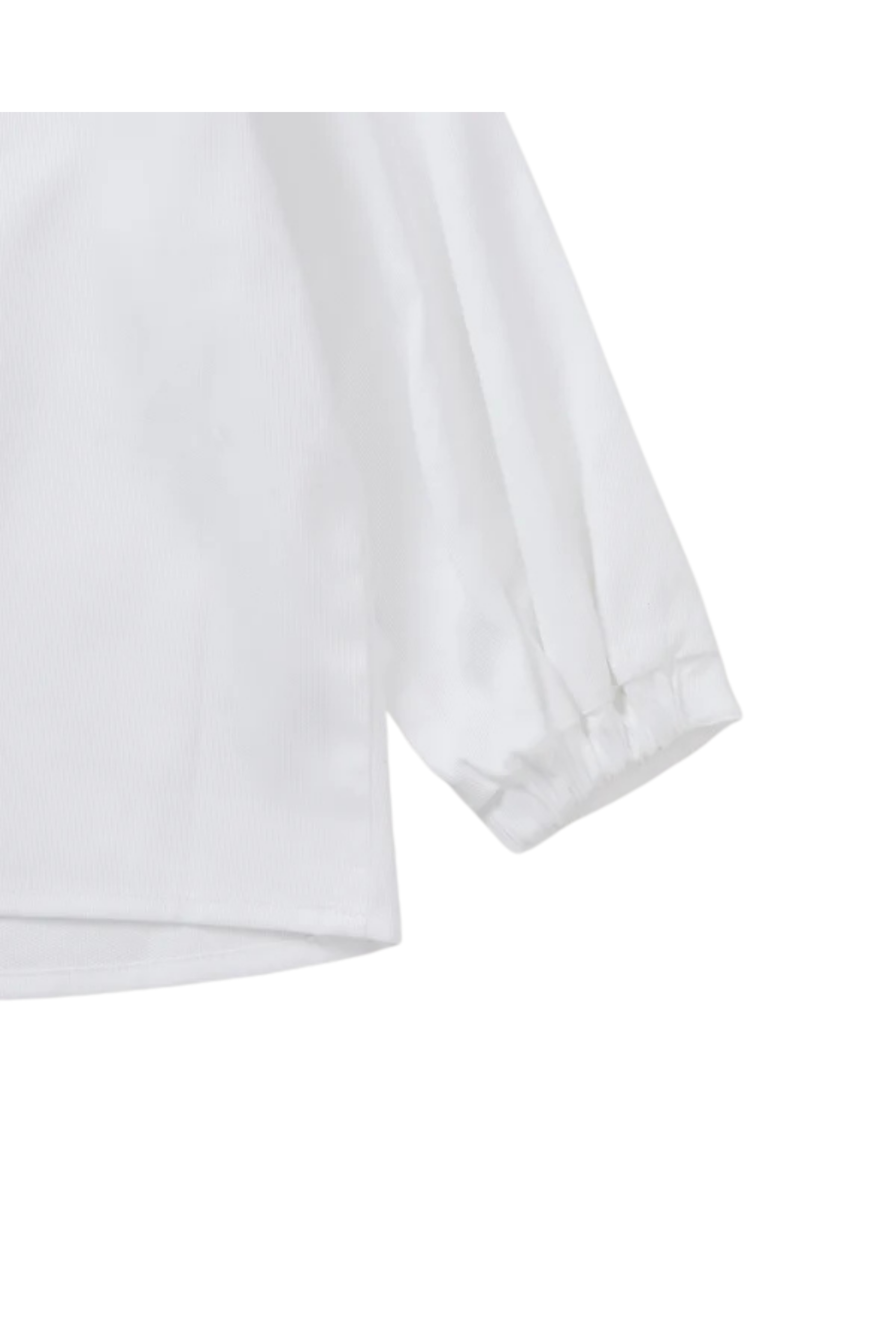 長袖ブラウス（ピケ）